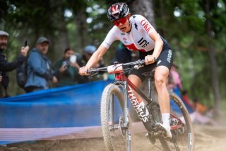 Alessandra Keller a cueilli le bronze en cross-country classique KEYSTONE/MAXIME SCHMID